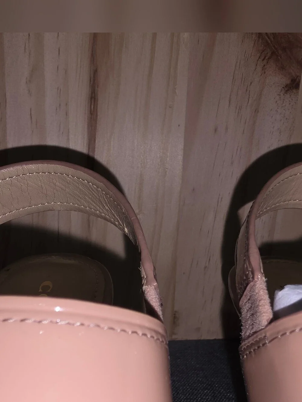 Coach Nude Pink Heels